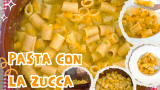 Pasta con la zucca semplice
